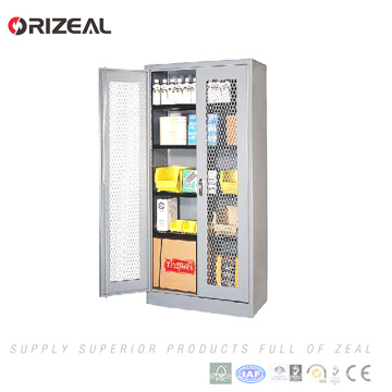 Armoire de rangement Orizeal Swing Mesh avec étagères (OZ-OSC028)